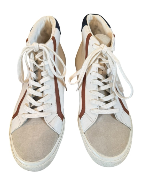 Madewell Shoes - Madewell Sidewalk High-Top Sneakers in Leather, 9.5